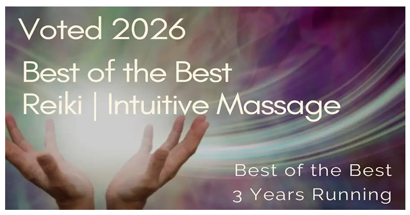 Voted 2026 Best of the Best Reiki | Intuitive Massage